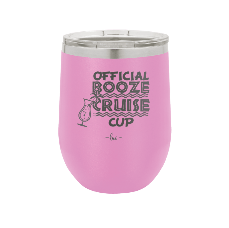 Official Booze Cruise Cup 2 - Laser Engraved Stainless Steel Drinkware - 1479 -