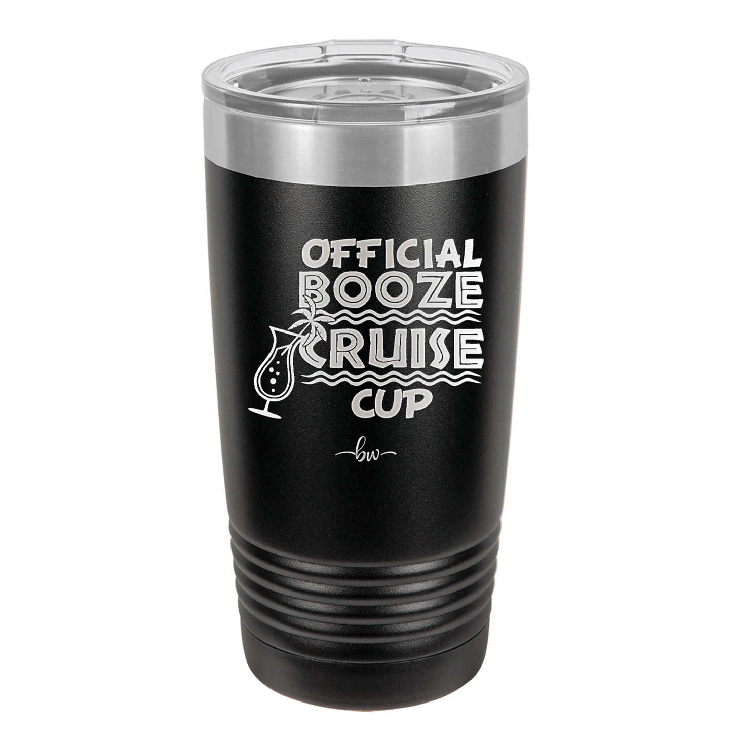 Official Booze Cruise Cup 2 - Laser Engraved Stainless Steel Drinkware - 1479 -