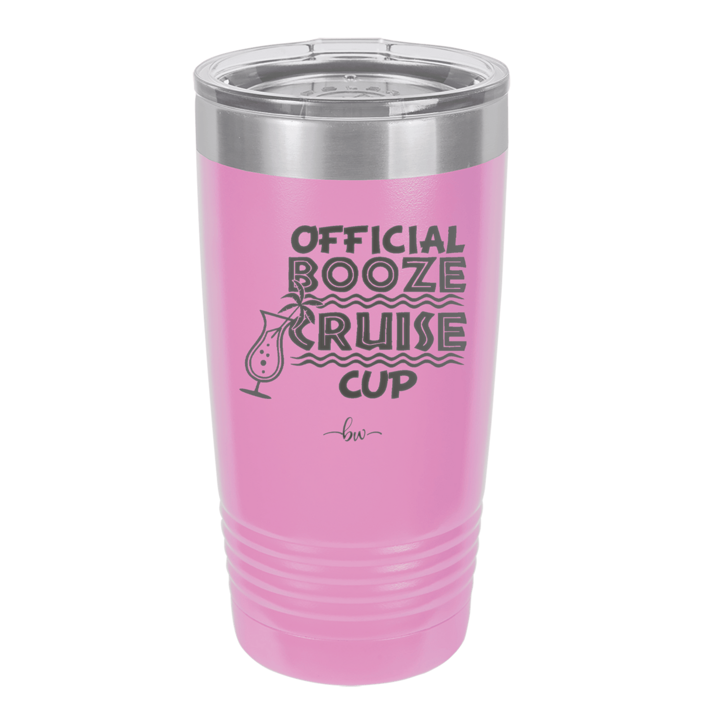 Official Booze Cruise Cup 2 - Laser Engraved Stainless Steel Drinkware - 1479 -