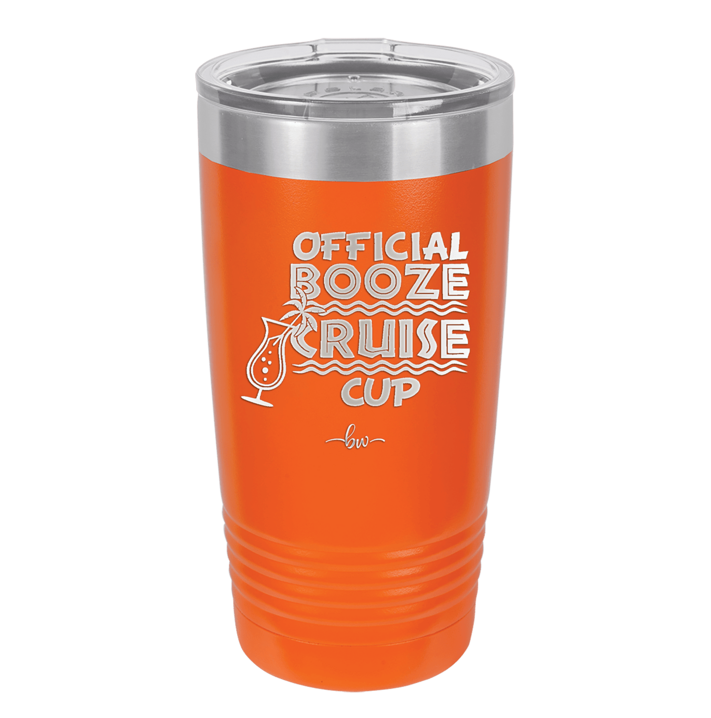 Official Booze Cruise Cup 2 - Laser Engraved Stainless Steel Drinkware - 1479 -