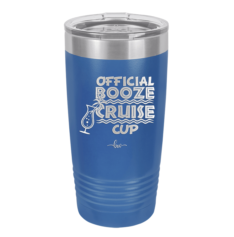 Official Booze Cruise Cup 2 - Laser Engraved Stainless Steel Drinkware - 1479 -