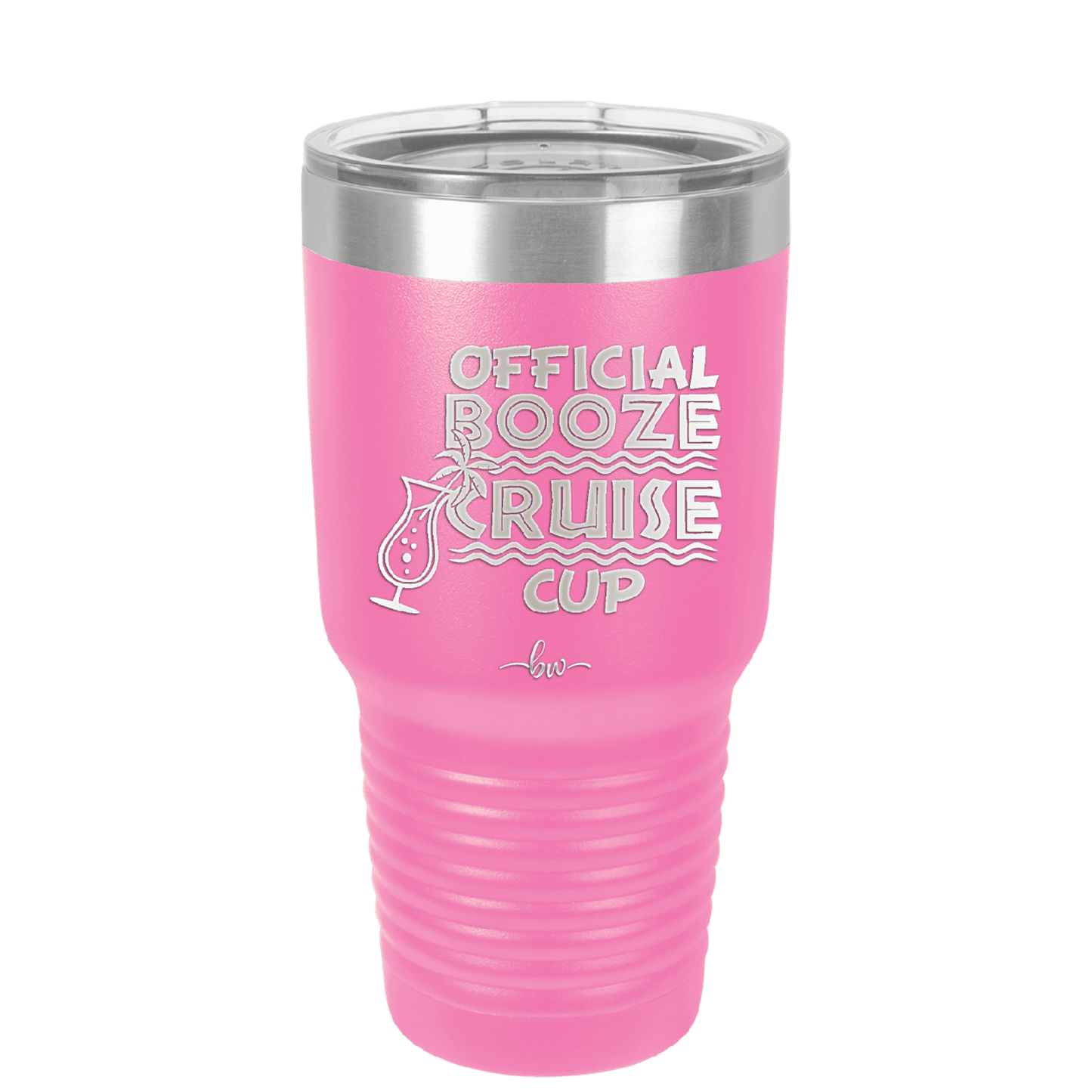 Official Booze Cruise Cup 2 - Laser Engraved Stainless Steel Drinkware - 1479 -