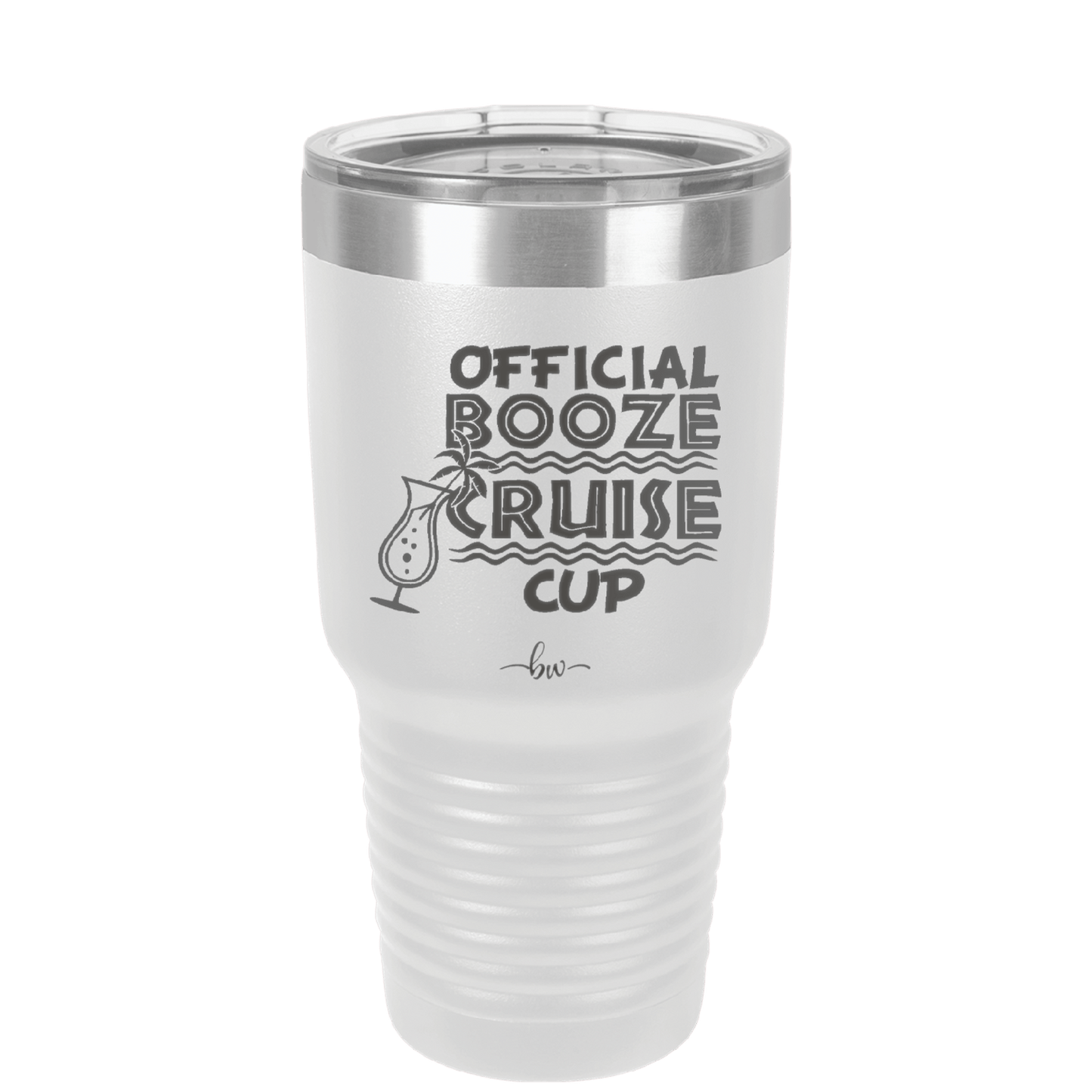 Official Booze Cruise Cup 2 - Laser Engraved Stainless Steel Drinkware - 1479 -