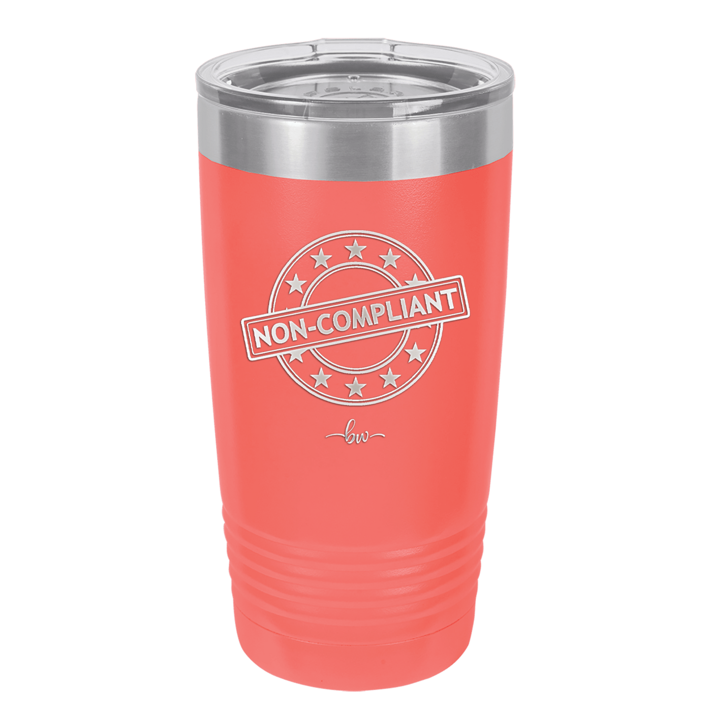 Non-Compliant 1 - Laser Engraved Stainless Steel Drinkware - 1690 -