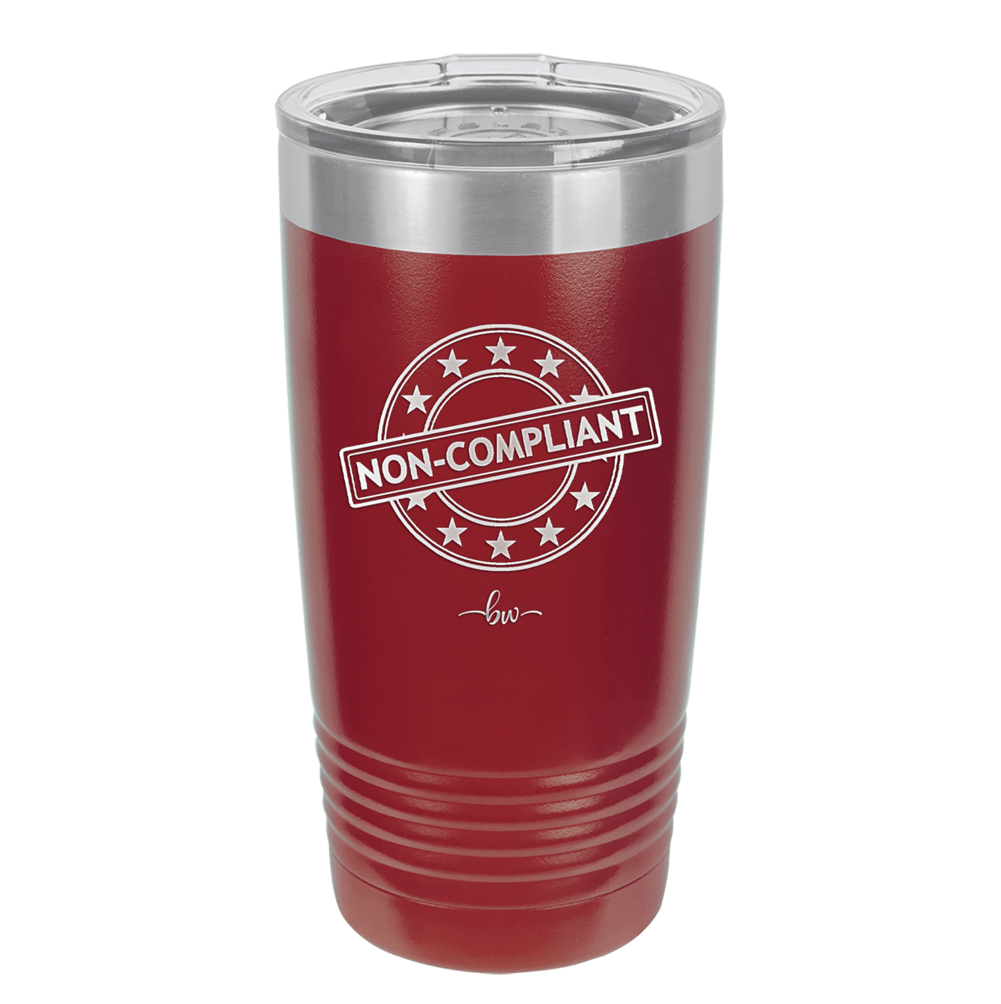 Non-Compliant 1 - Laser Engraved Stainless Steel Drinkware - 1690 -