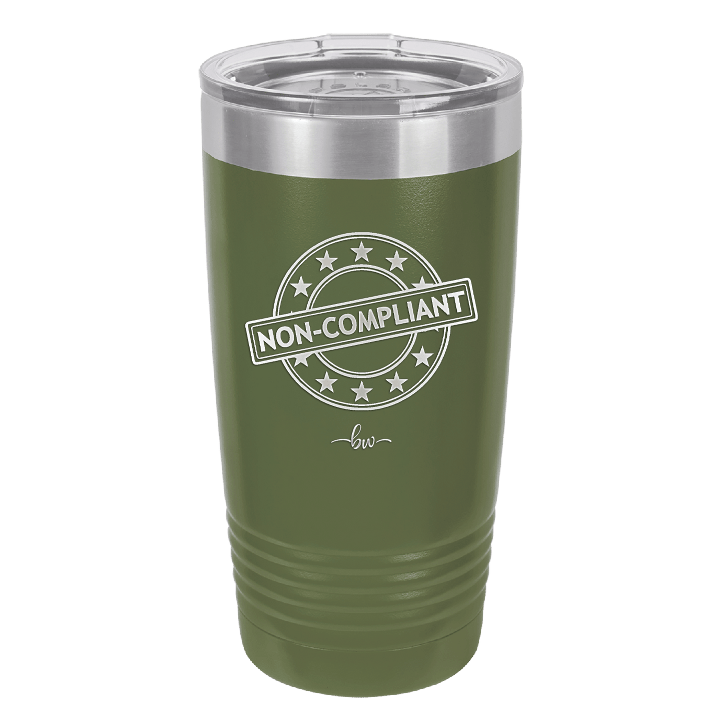 Non-Compliant 1 - Laser Engraved Stainless Steel Drinkware - 1690 -