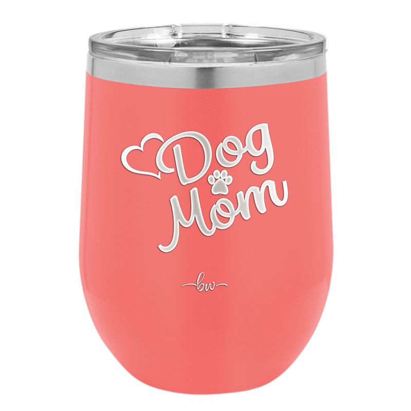 Dog Mom Wine Bottle Candle