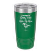 I Just Want to Drink Wine and Ride My Horse - Laser Engraved Stainless Steel Drinkware - 1040 -