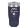 I Just Want to Drink Wine and Ride My Horse - Laser Engraved Stainless Steel Drinkware - 1040 -