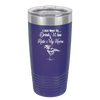 I Just Want to Drink Wine and Ride My Horse - Laser Engraved Stainless Steel Drinkware - 1040 -