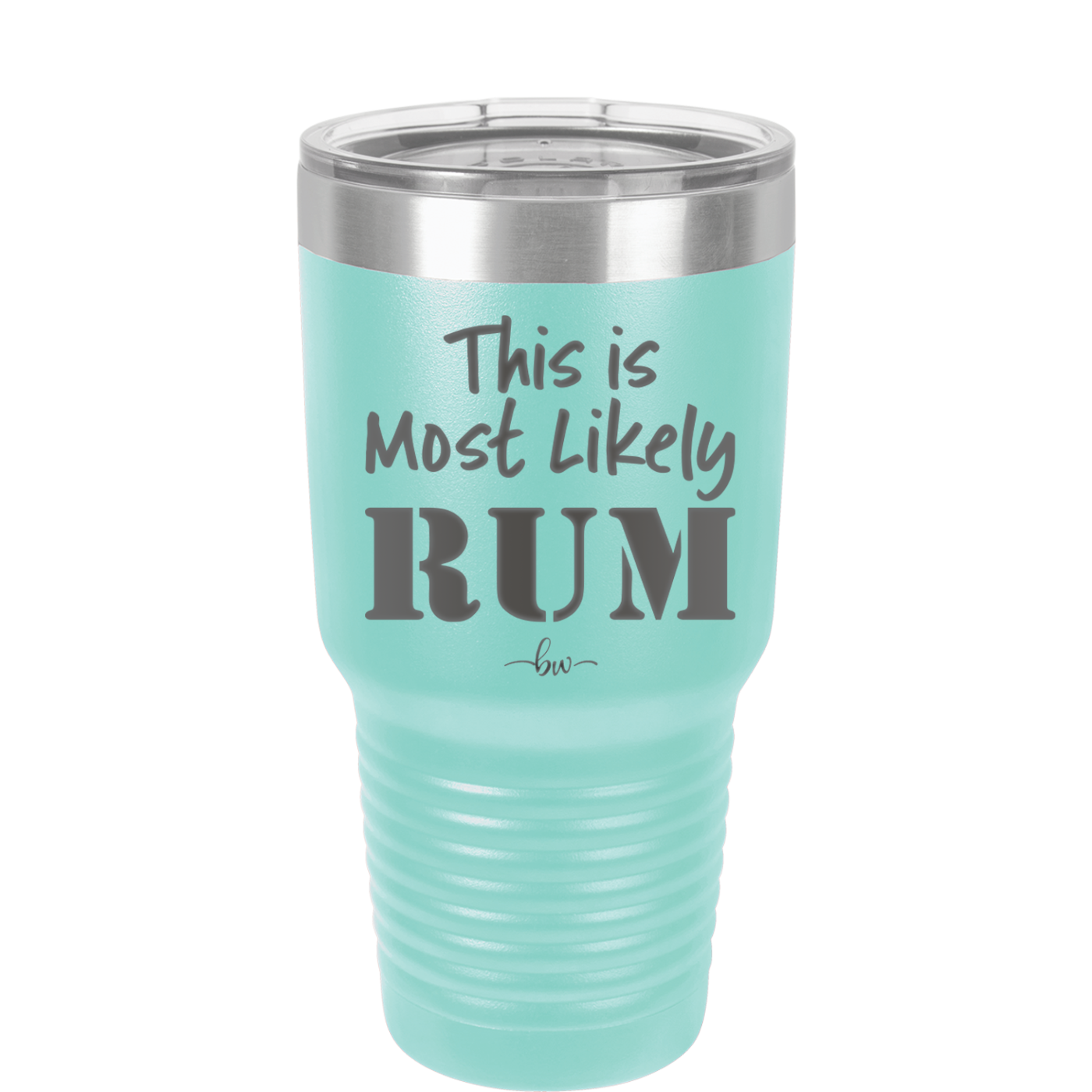 This is Most Likely Rum - Laser Engraved Stainless Steel Drinkware - 1083 -