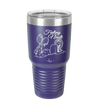 Feeling Nauti Mermaid - Laser Engraved Stainless Steel Drinkware - 1096 -