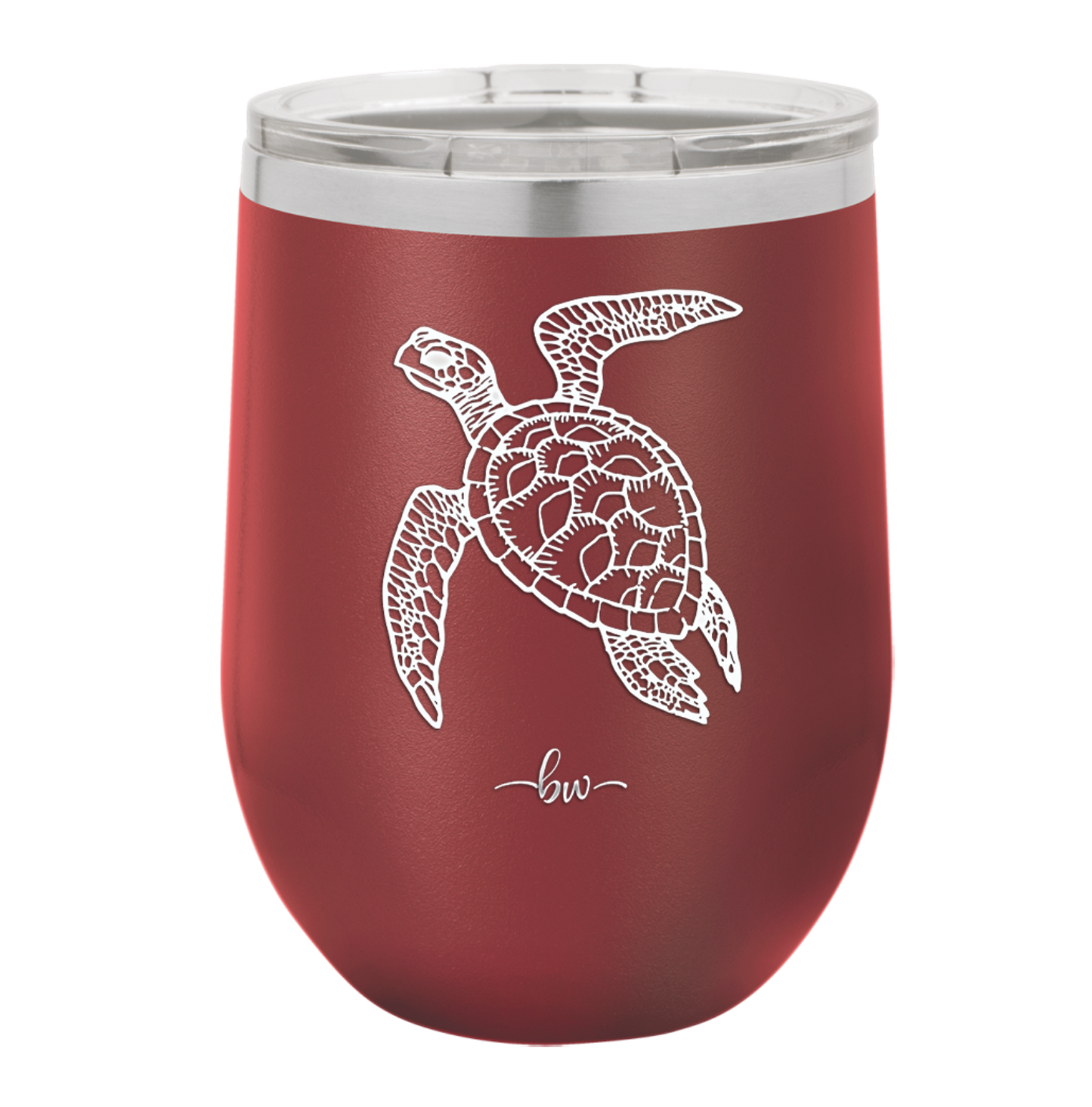 Sea Turtle - Laser Engraved Stainless Steel Drinkware - 1105 -