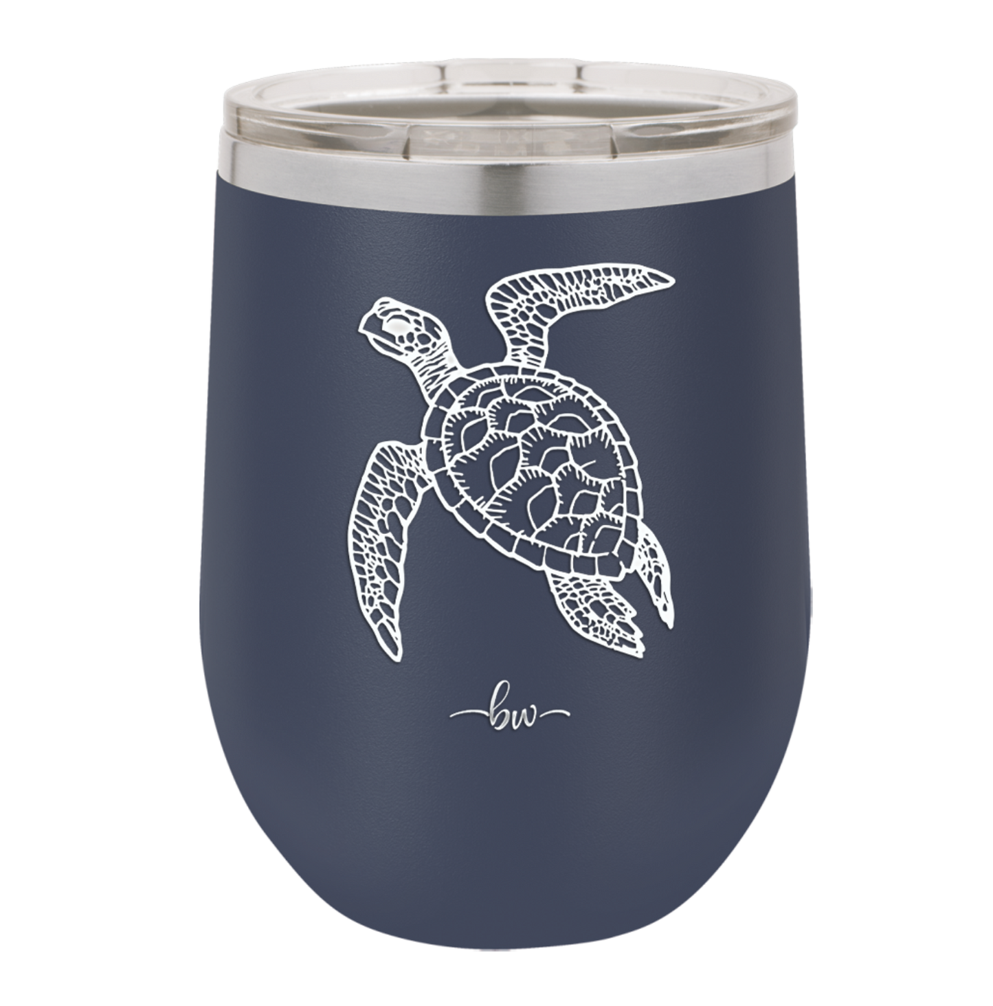 Sea Turtle - Laser Engraved Stainless Steel Drinkware - 1105 -