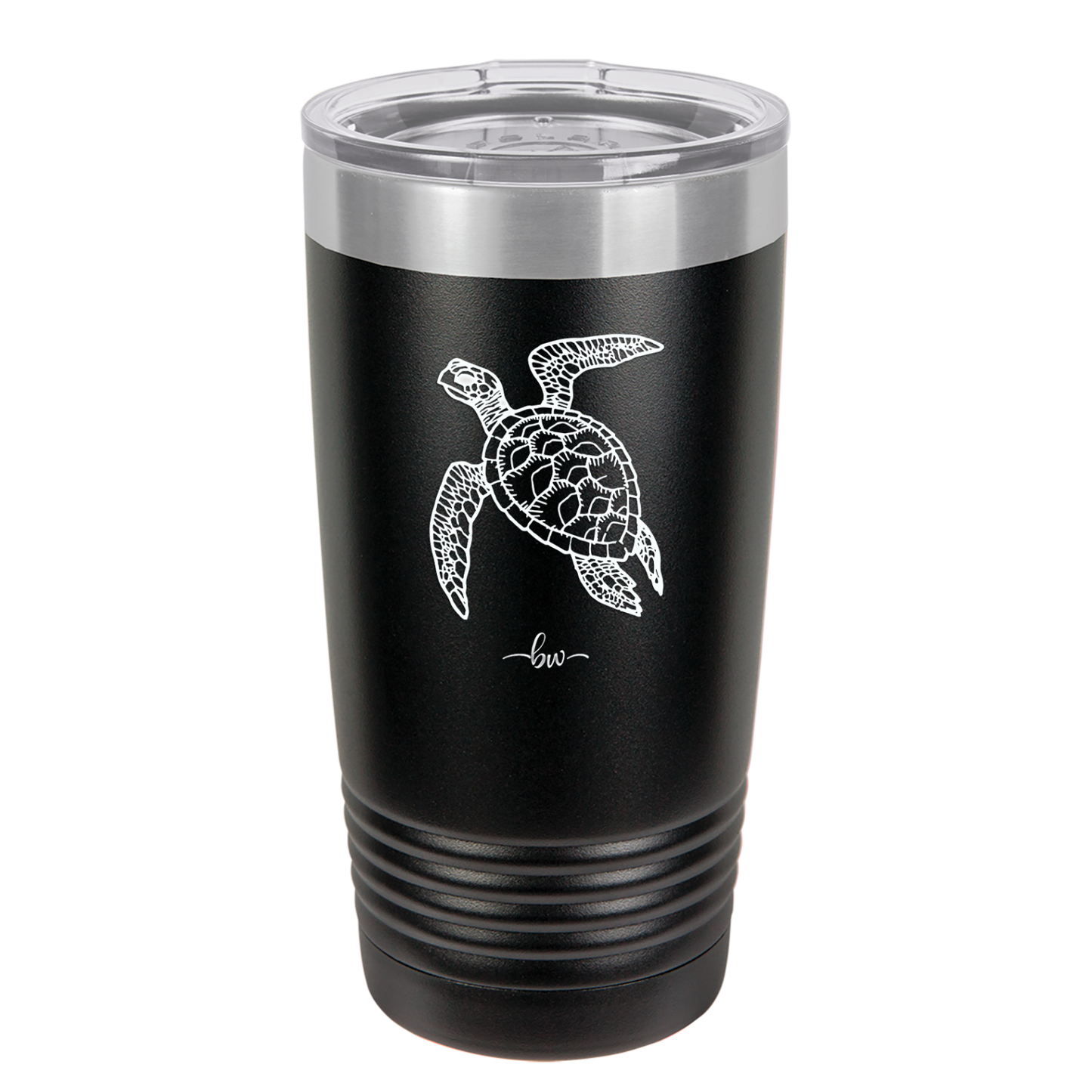 Sea Turtle - Laser Engraved Stainless Steel Drinkware - 1105 -