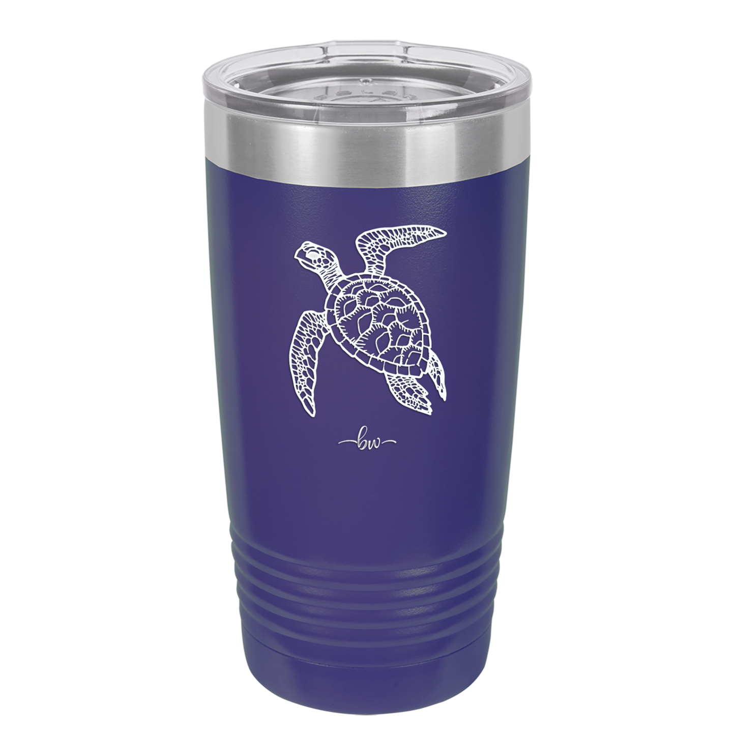 Sea Turtle - Laser Engraved Stainless Steel Drinkware - 1105 -