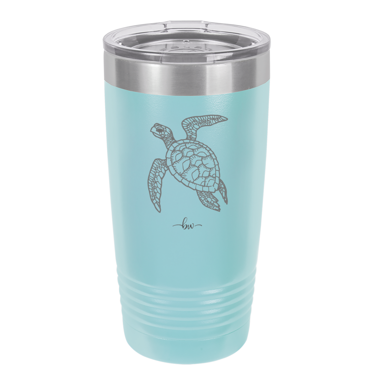 Sea Turtle - Laser Engraved Stainless Steel Drinkware - 1105 -