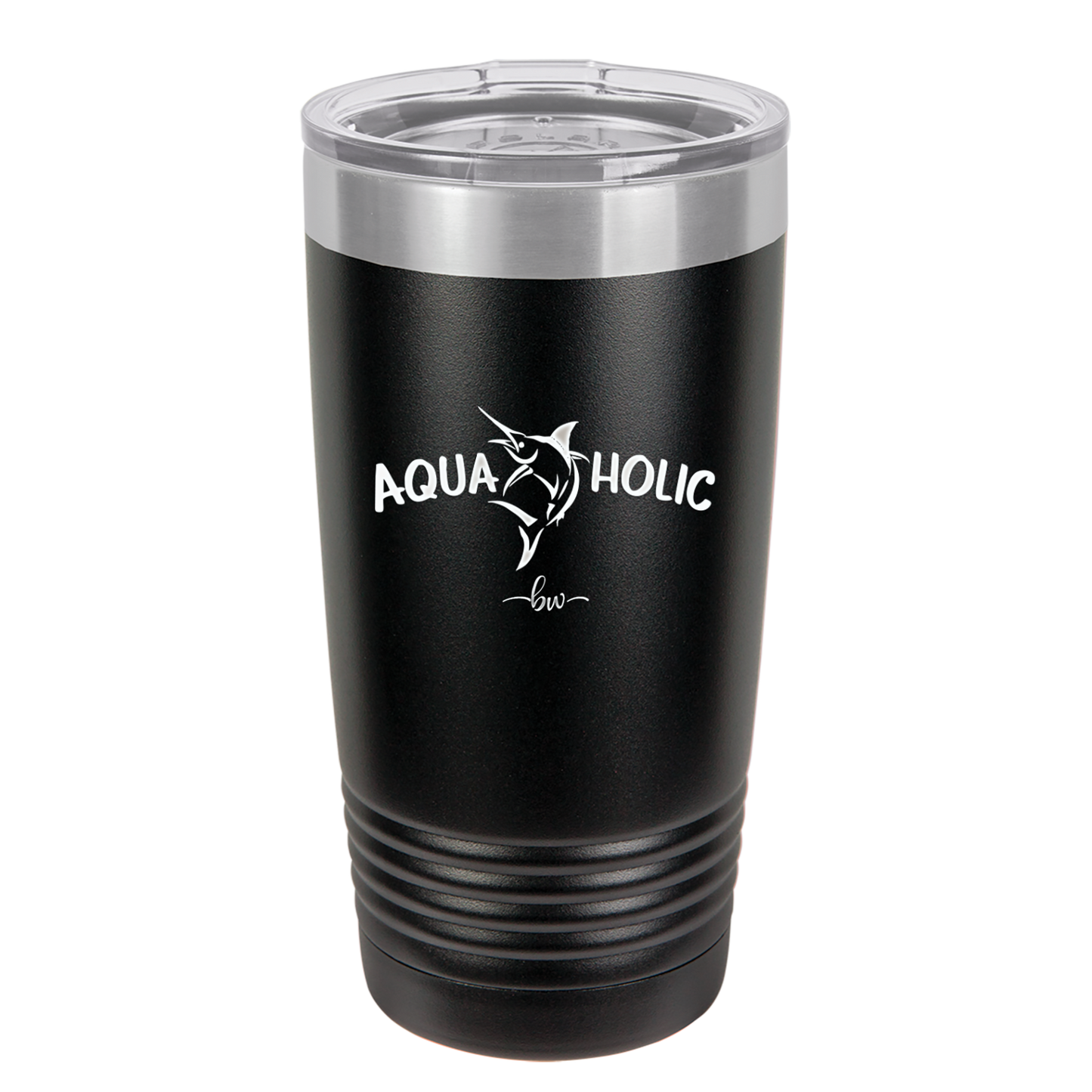 Aquaholic - Laser Engraved Stainless Steel Drinkware - 1108 -