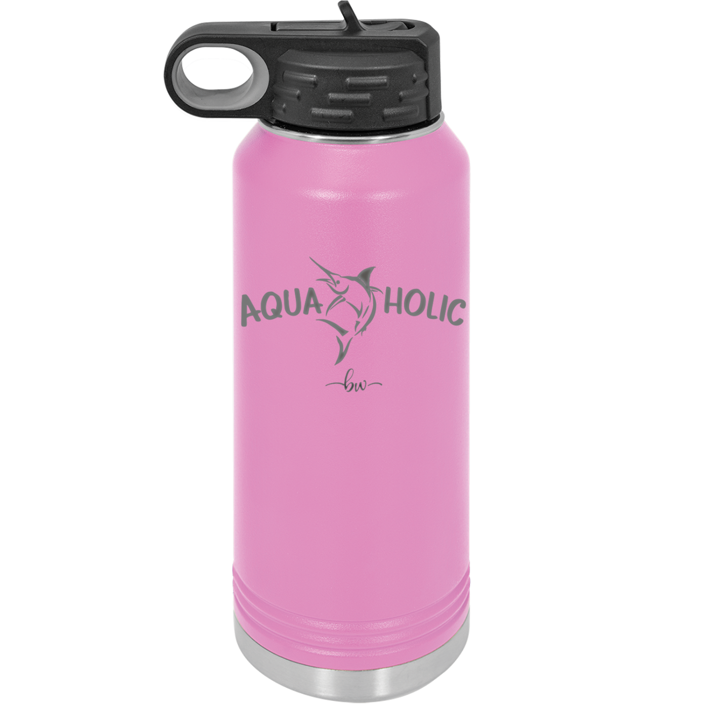 Aquaholic - Laser Engraved Stainless Steel Drinkware - 1108 -