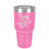 Baby Dinosaur Raawrr - Laser Engraved Stainless Steel Drinkware - 1135 -