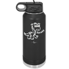 Baby Dinosaur Raawrr - Laser Engraved Stainless Steel Drinkware - 1135 -