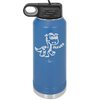 Baby Dinosaur Raawrr - Laser Engraved Stainless Steel Drinkware - 1135 -