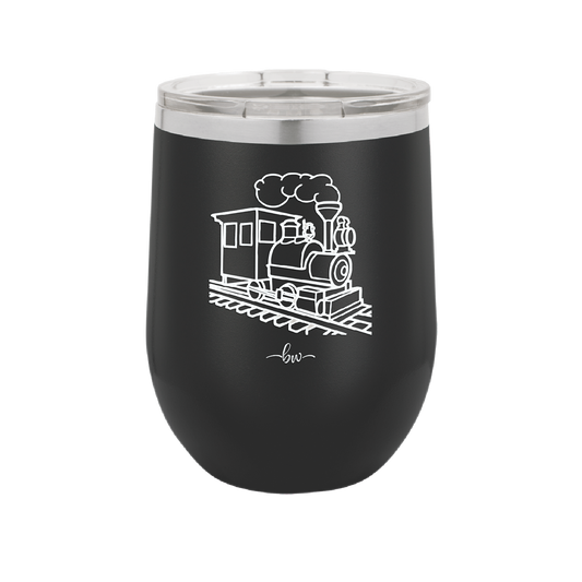 Train - Laser Engraved Stainless Steel Drinkware - 1138 -