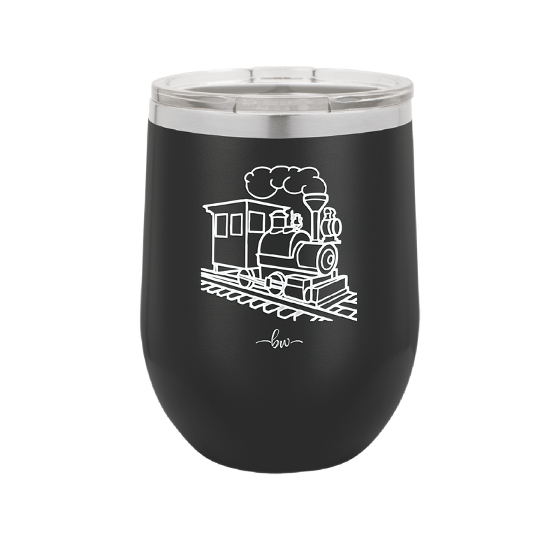 Train - Laser Engraved Stainless Steel Drinkware - 1138 -