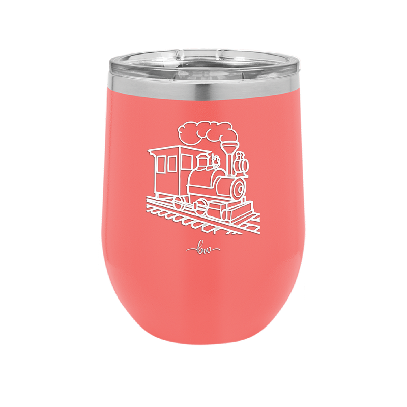 Train - Laser Engraved Stainless Steel Drinkware - 1138 -