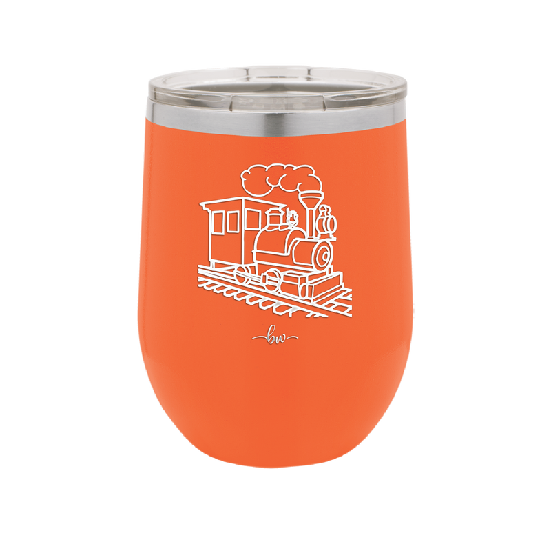 Train - Laser Engraved Stainless Steel Drinkware - 1138 -