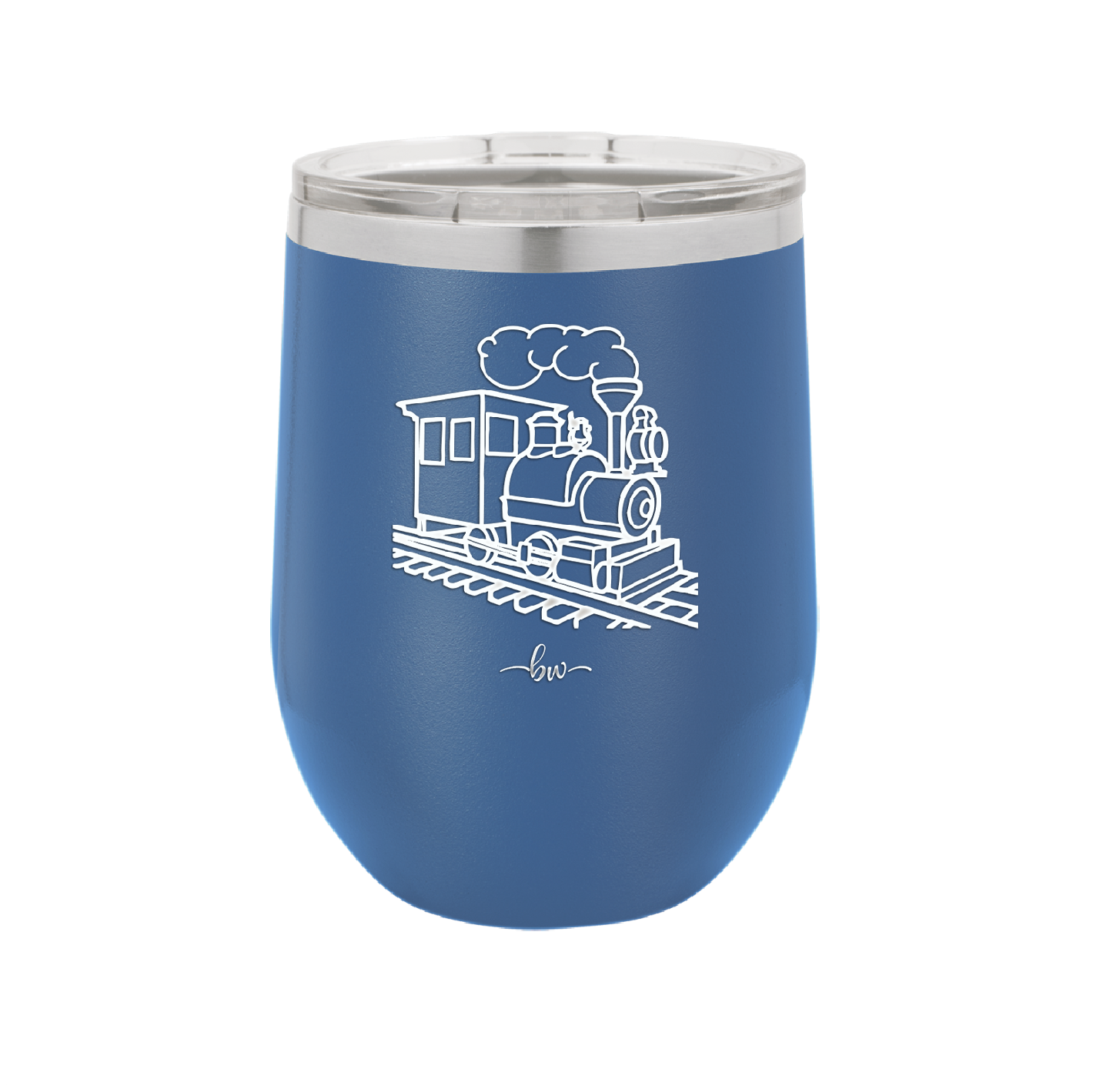 Train - Laser Engraved Stainless Steel Drinkware - 1138 -