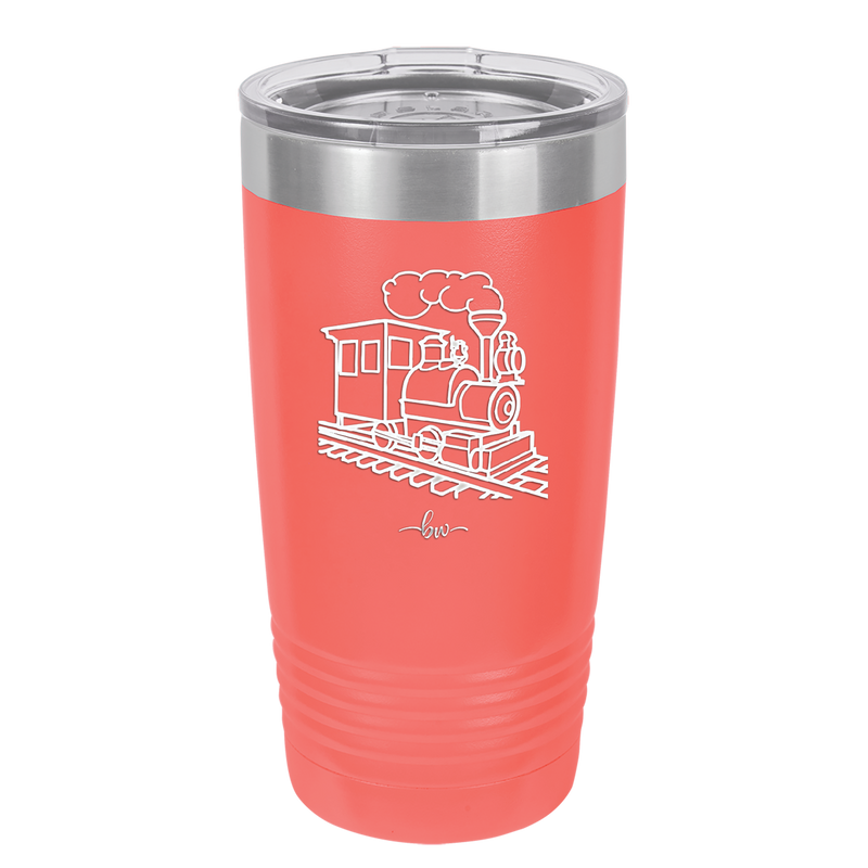 Train - Laser Engraved Stainless Steel Drinkware - 1138 -