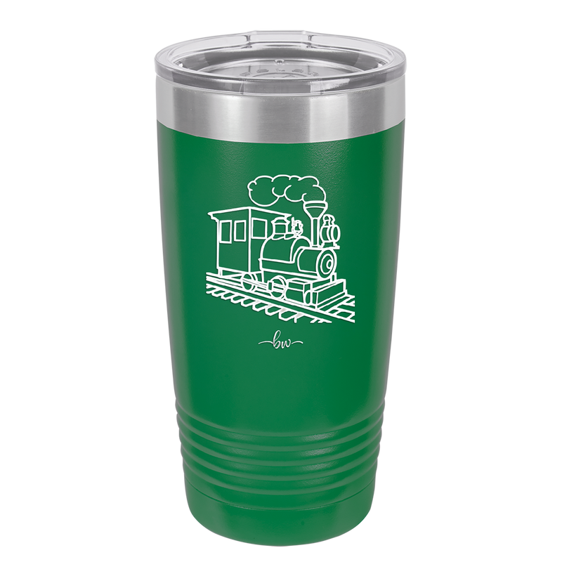 Train - Laser Engraved Stainless Steel Drinkware - 1138 -