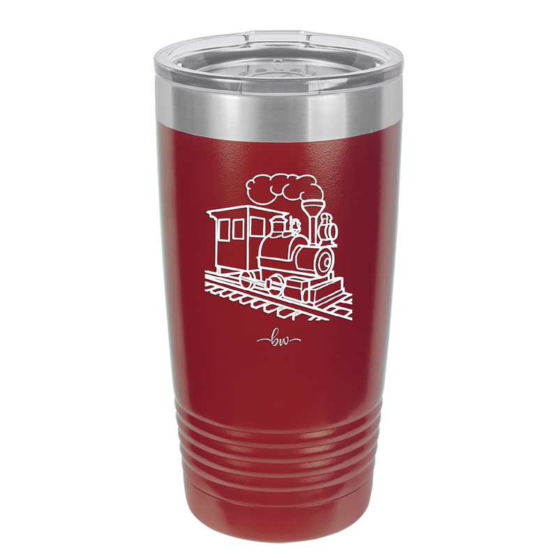 Train - Laser Engraved Stainless Steel Drinkware - 1138 -