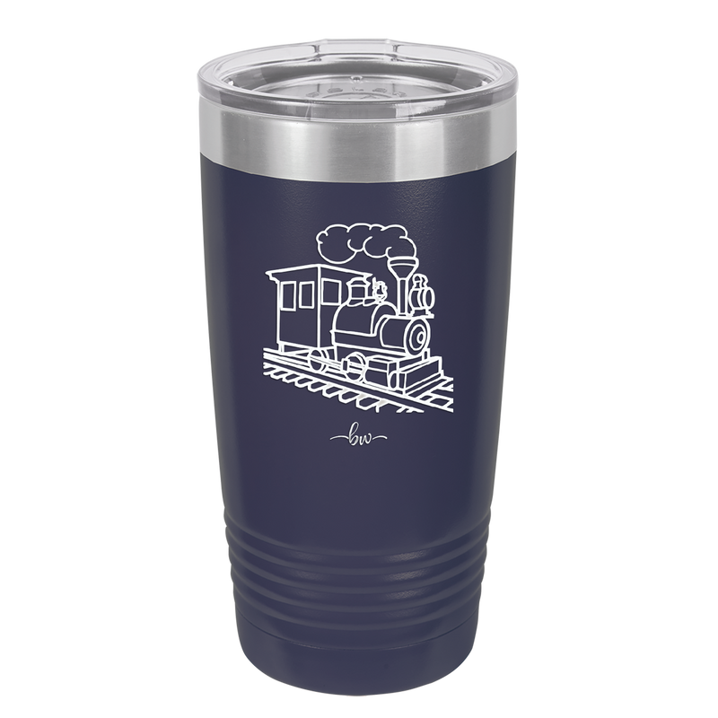 Train - Laser Engraved Stainless Steel Drinkware - 1138 -