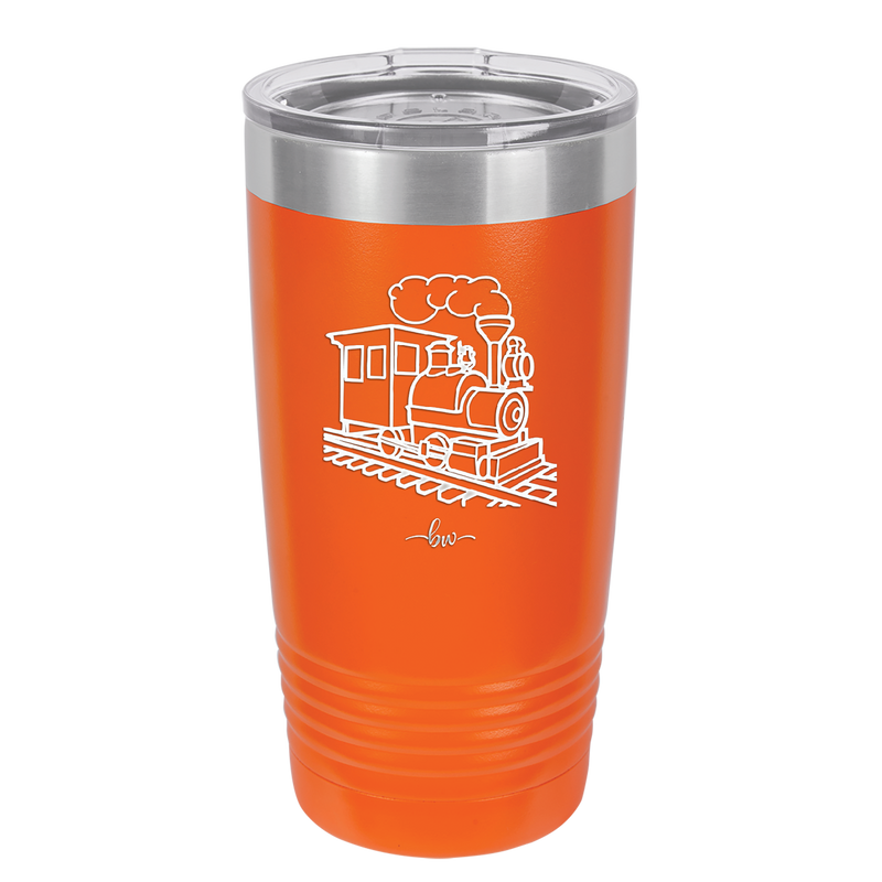 Train - Laser Engraved Stainless Steel Drinkware - 1138 -