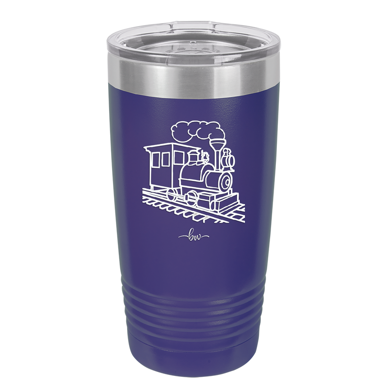 Train - Laser Engraved Stainless Steel Drinkware - 1138 -