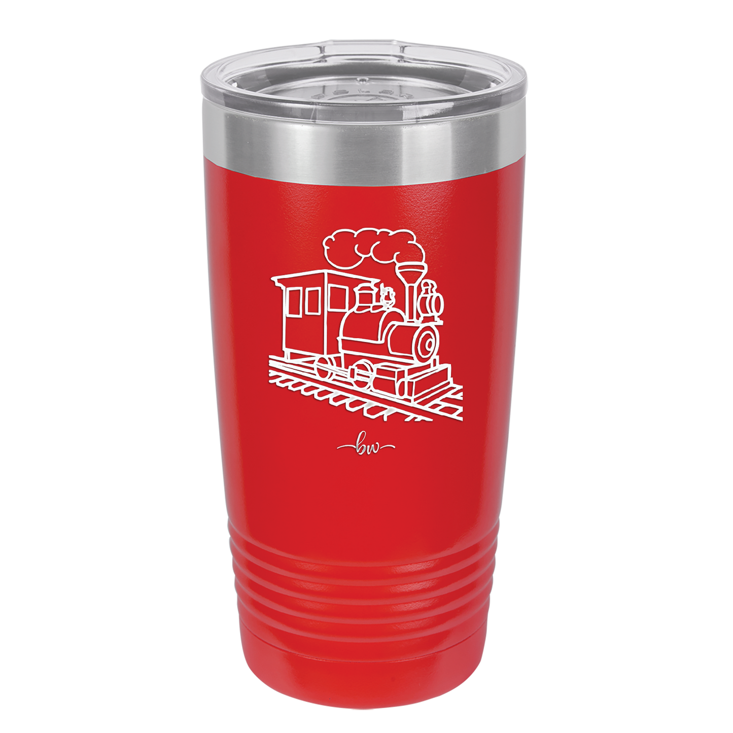 Train - Laser Engraved Stainless Steel Drinkware - 1138 -