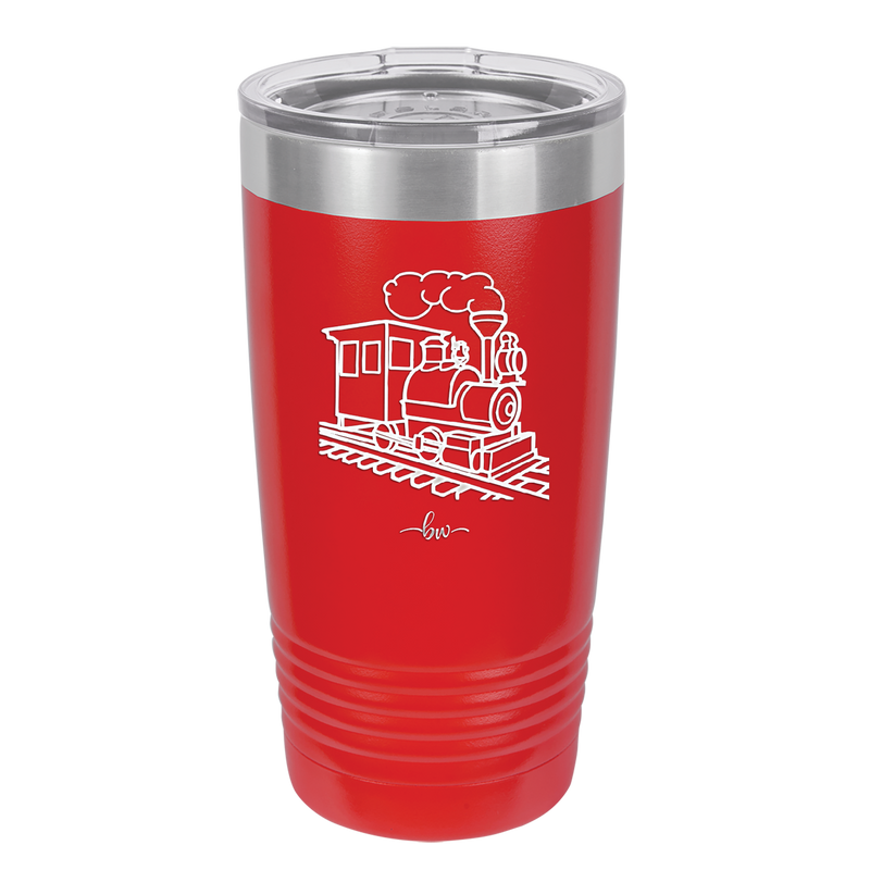 Train - Laser Engraved Stainless Steel Drinkware - 1138 -