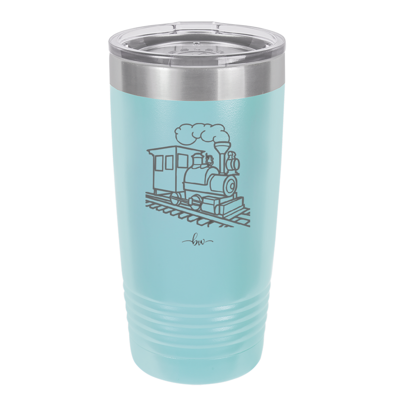 Train - Laser Engraved Stainless Steel Drinkware - 1138 -