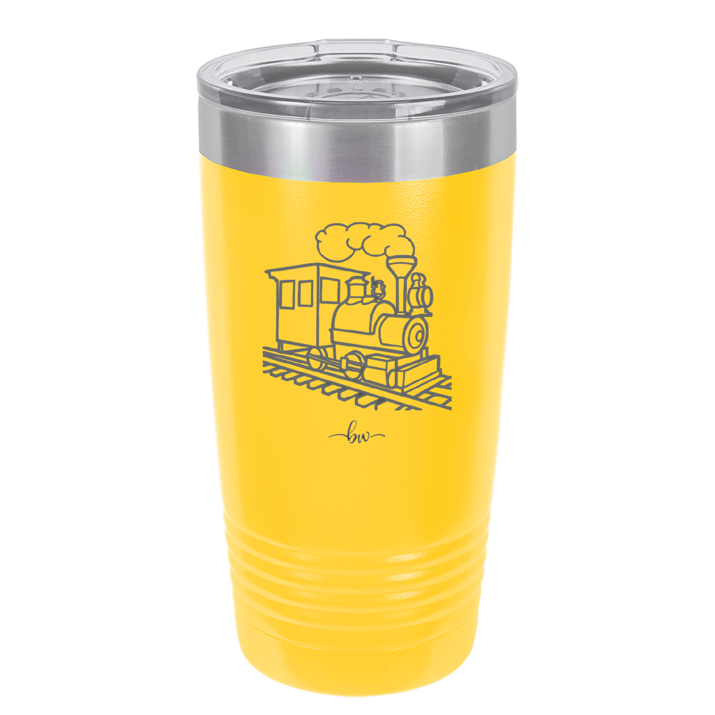 Train - Laser Engraved Stainless Steel Drinkware - 1138 -