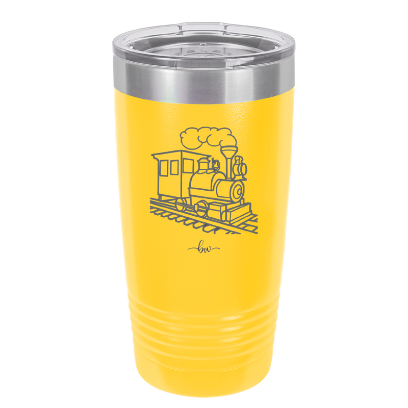 Train - Laser Engraved Stainless Steel Drinkware - 1138 -