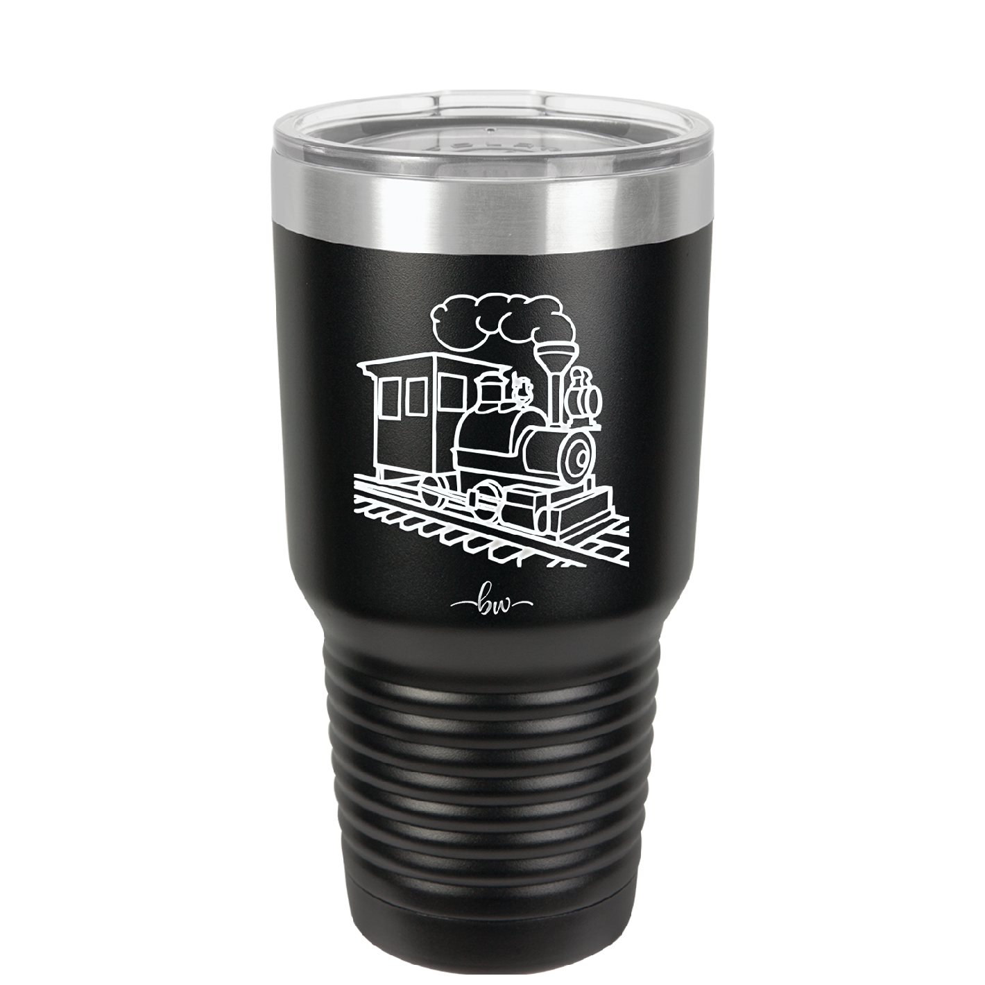 Train - Laser Engraved Stainless Steel Drinkware - 1138 -