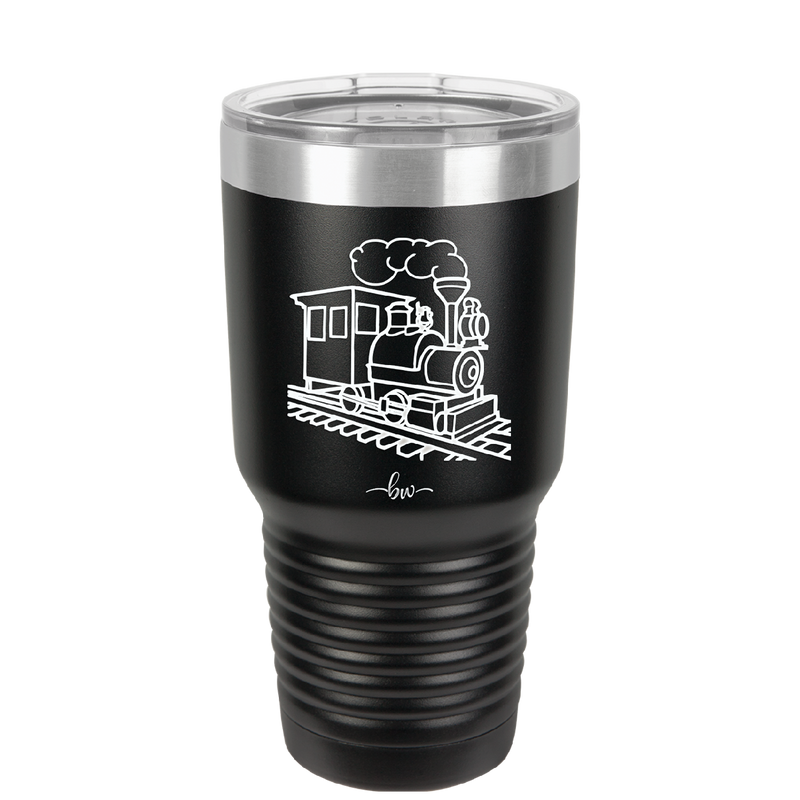 Train - Laser Engraved Stainless Steel Drinkware - 1138 -