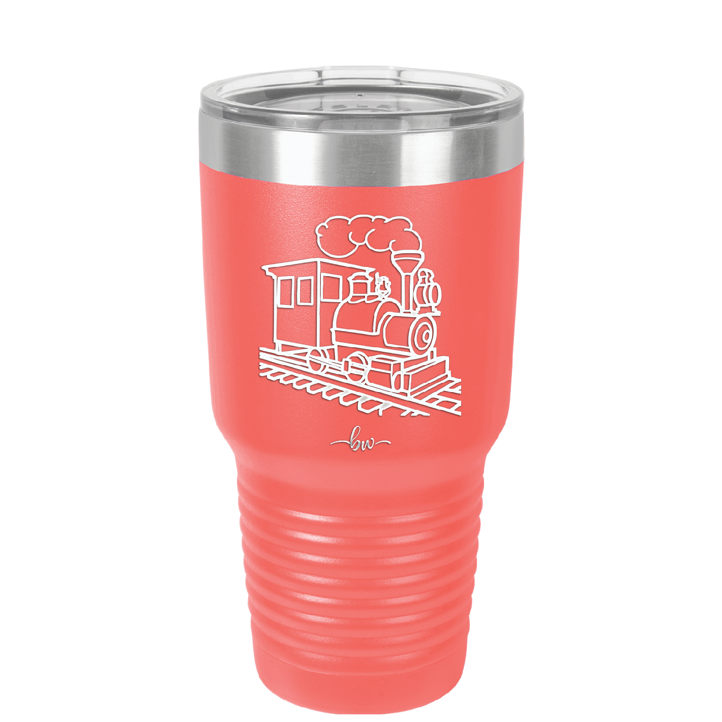 Train - Laser Engraved Stainless Steel Drinkware - 1138 -