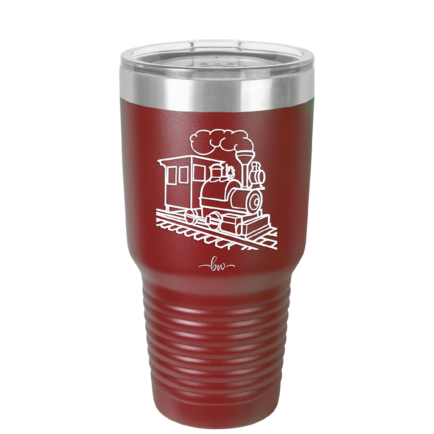 Train - Laser Engraved Stainless Steel Drinkware - 1138 -