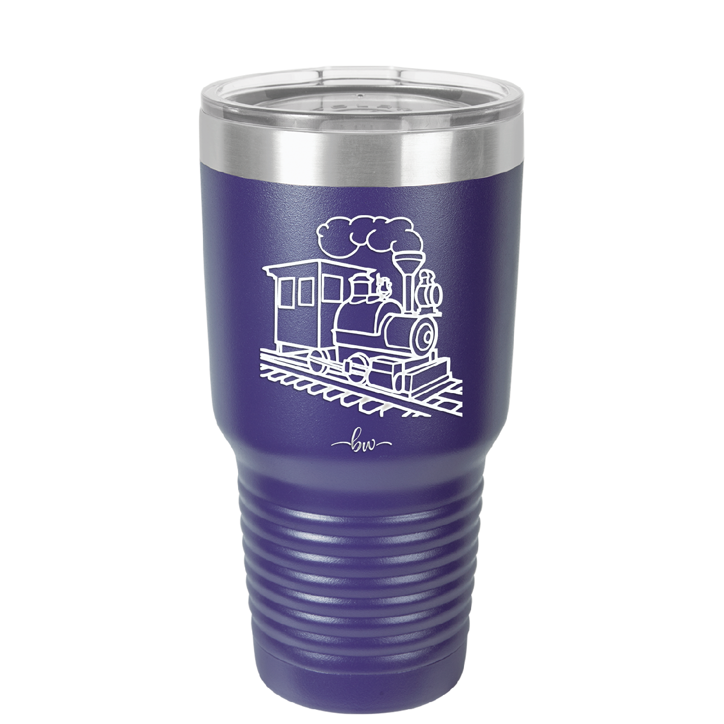 Train - Laser Engraved Stainless Steel Drinkware - 1138 -