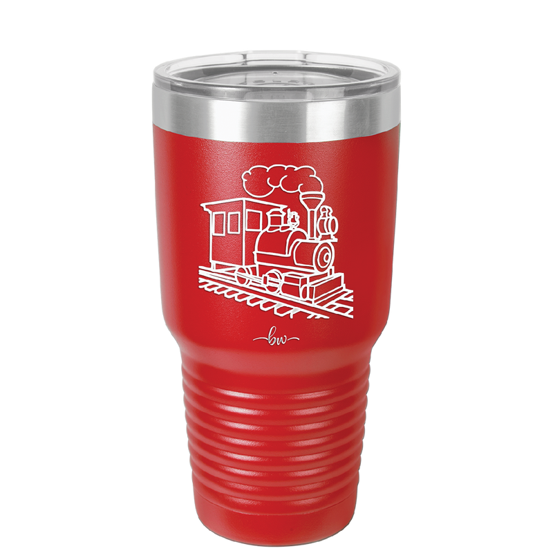 Train - Laser Engraved Stainless Steel Drinkware - 1138 -