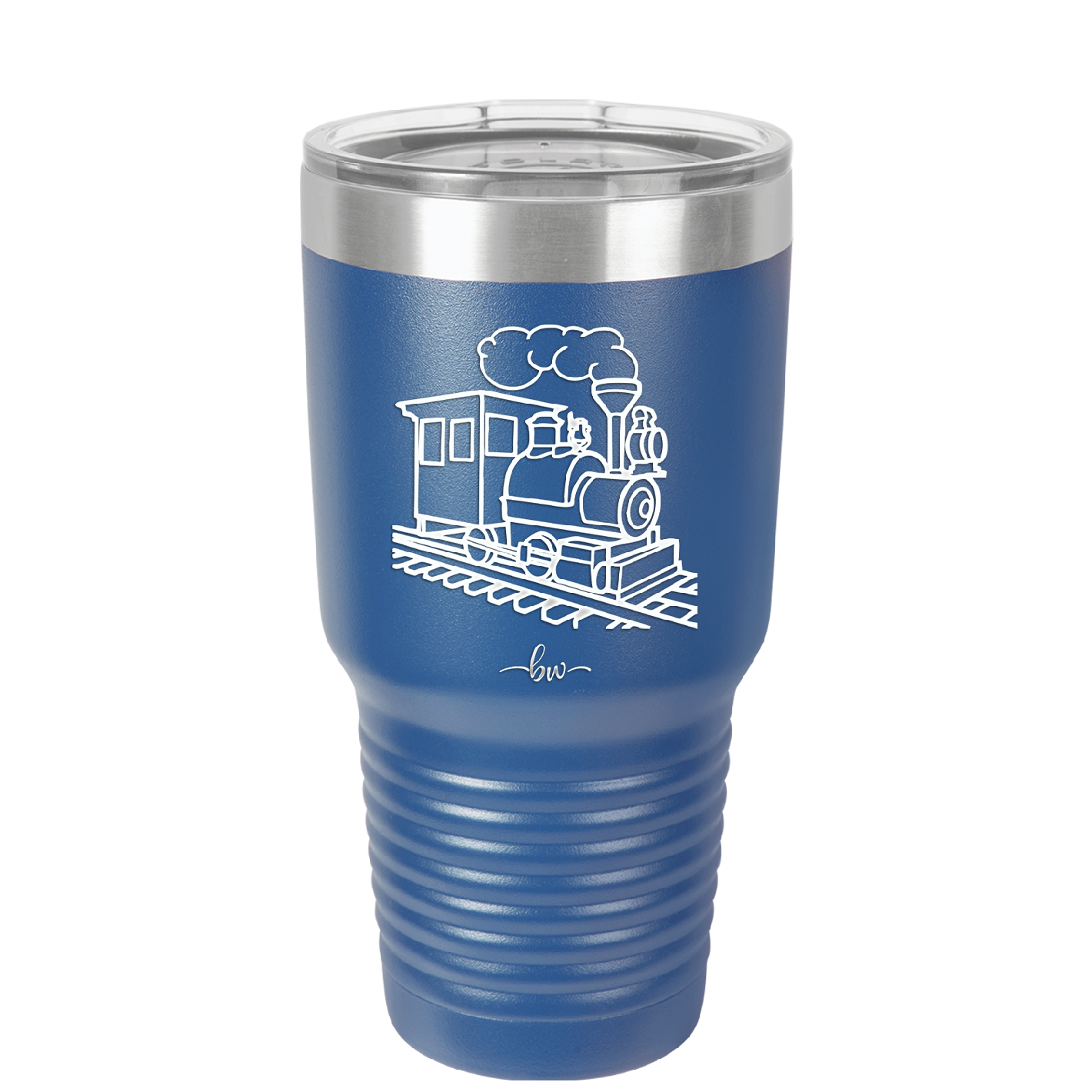 Train - Laser Engraved Stainless Steel Drinkware - 1138 -