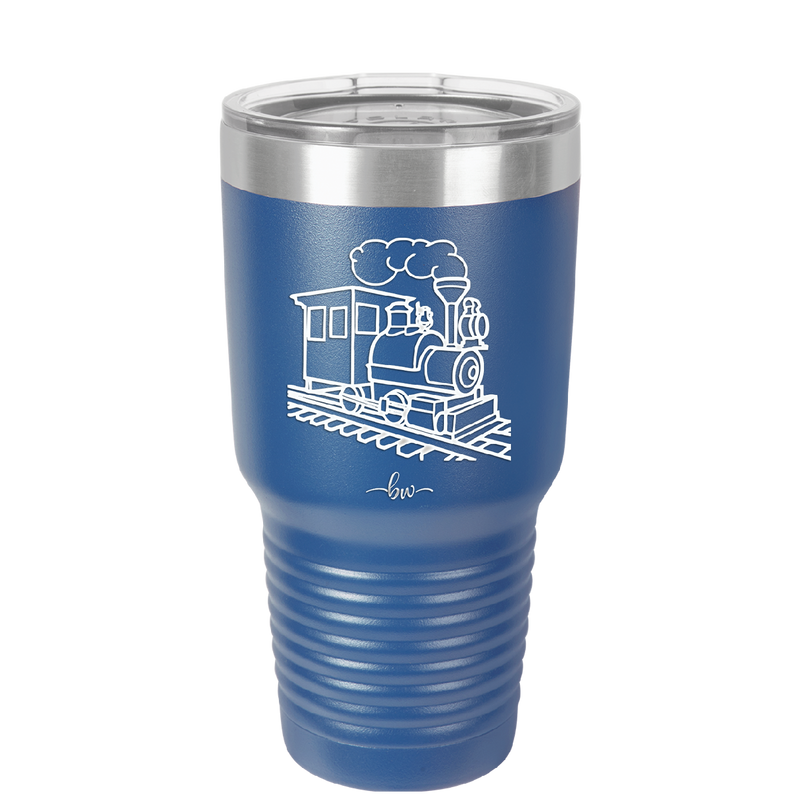 Train - Laser Engraved Stainless Steel Drinkware - 1138 -